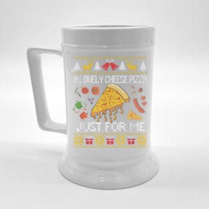 A Lovely Cheese Pizza Just For Me Alone Home Christmas Beer Stein