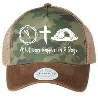 A Lot Can Happen In 3 Days Easter Day Legacy Tie Dye Trucker Hat