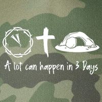 A Lot Can Happen In 3 Days Easter Day Legacy Tie Dye Trucker Hat