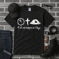 A Lot Can Happen In 3 Days Easter Day Tall T-Shirt