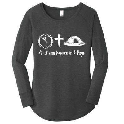 A Lot Can Happen In 3 Days Easter Day Women's Perfect Tri Tunic Long Sleeve Shirt
