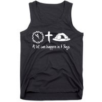 A Lot Can Happen In 3 Days Easter Day Tank Top