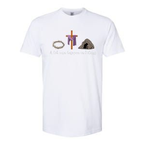 A Lot Can Happen In 3 Days Gift For A Christian Easter Day Softstyle CVC T-Shirt