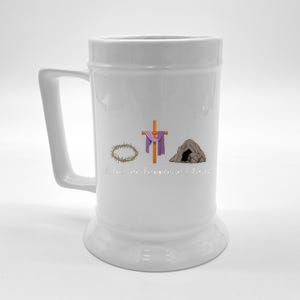 A Lot Can Happen In 3 Days Gift For A Christian Easter Day Beer Stein