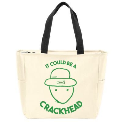Amateur Leprecetch Could Be Ahaun Sk Crackhead Paddys Day Zip Tote Bag