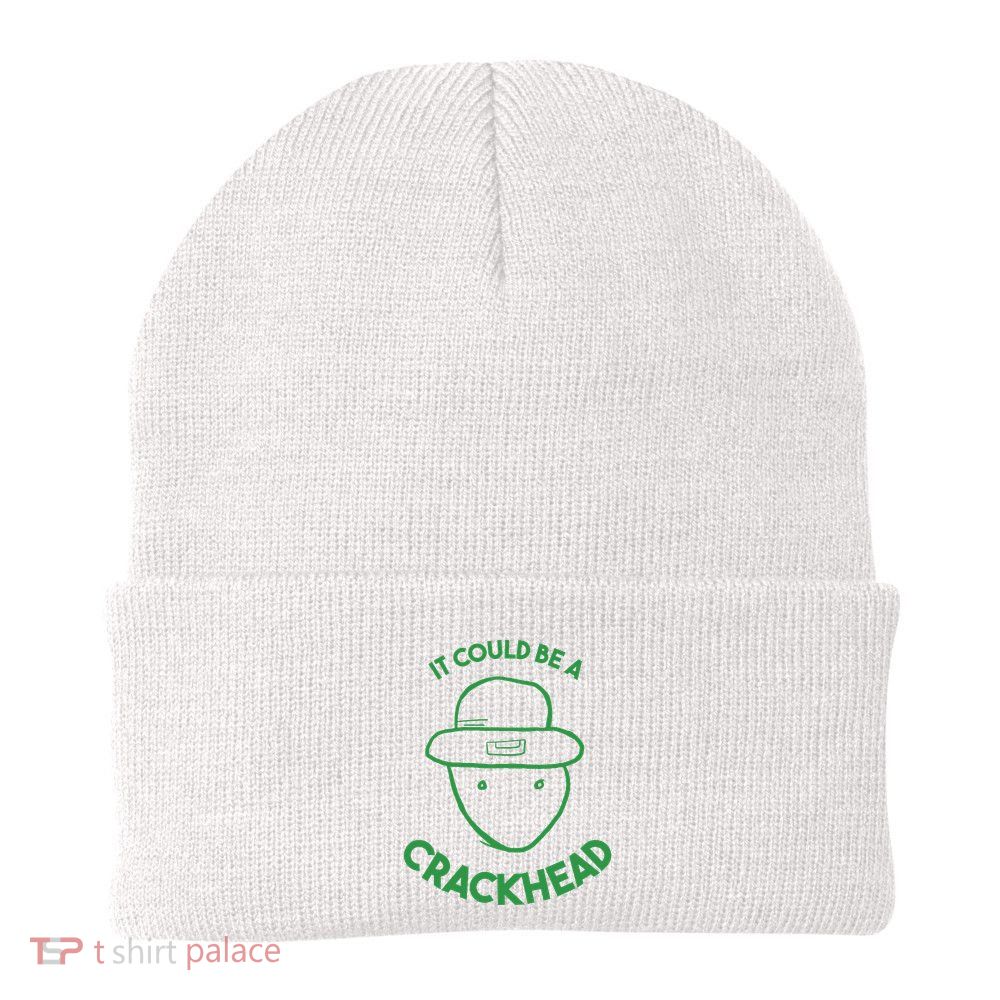 Amateur Leprecetch Could Be Ahaun Sk Crackhead Paddys Day Beanie