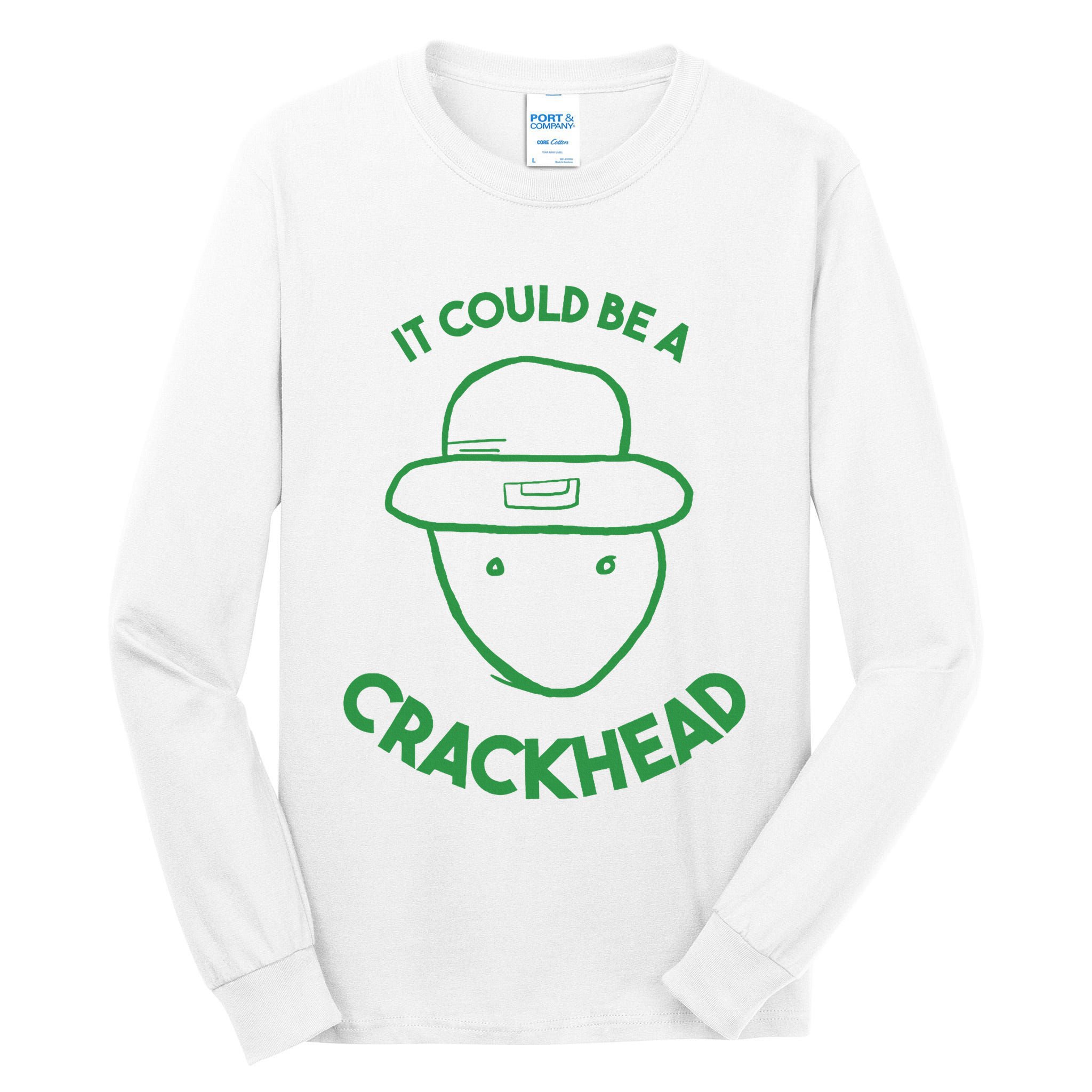 Amateur Leprecetch Could Be Ahaun Sk Crackhead Paddys Day Tall Long Sleeve T-Shirt