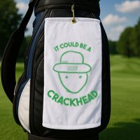 Amateur Leprecetch Could Be Ahaun Sk Crackhead Paddys Day Golf Towel