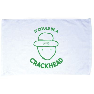 Amateur Leprecetch Could Be Ahaun Sk Crackhead Paddys Day Microfiber Hand Towel