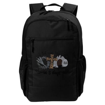 A Lot Can Happen In 3 Days He Is Risen Jesus God Faith Easter Day Backpack