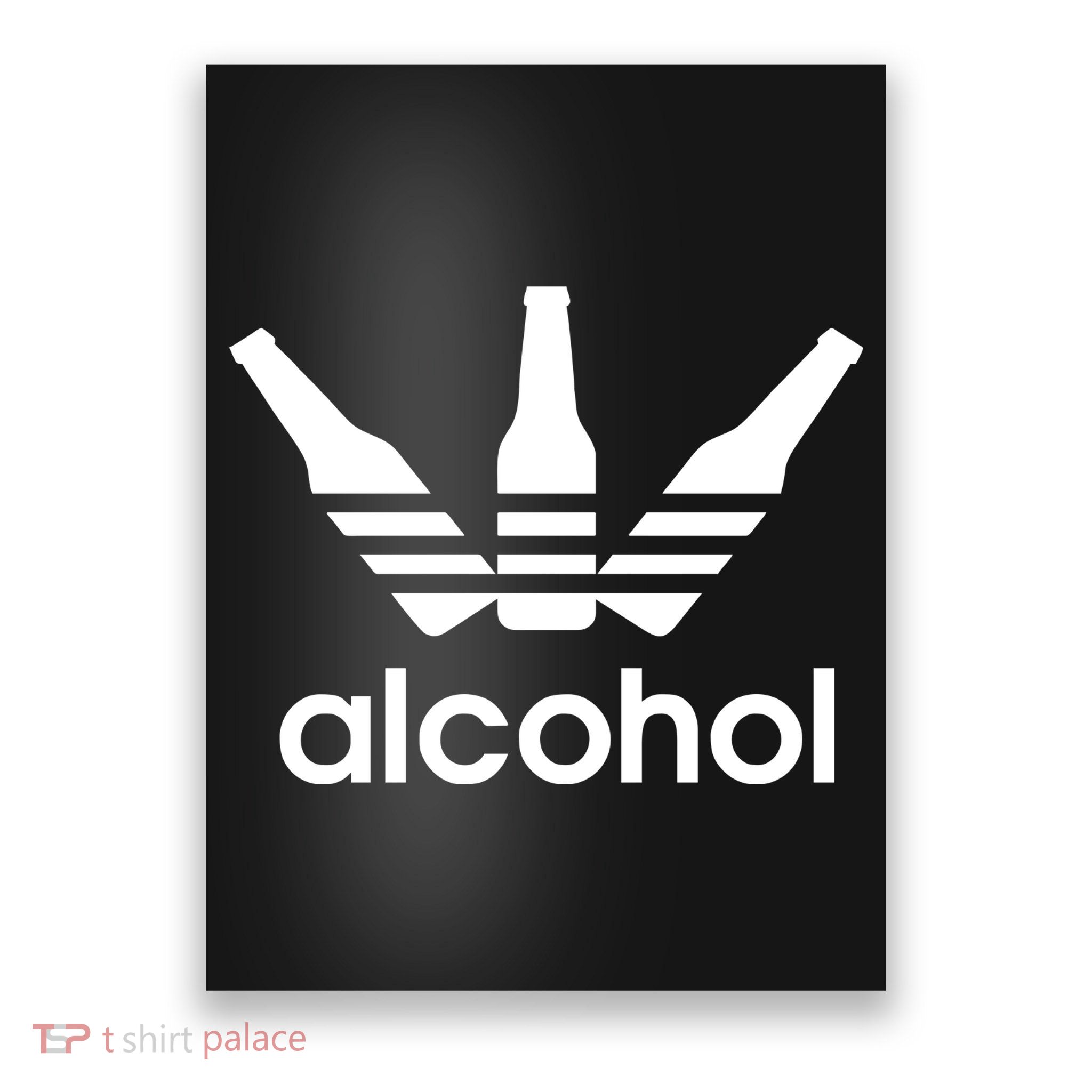 Alcohol Logo Poster