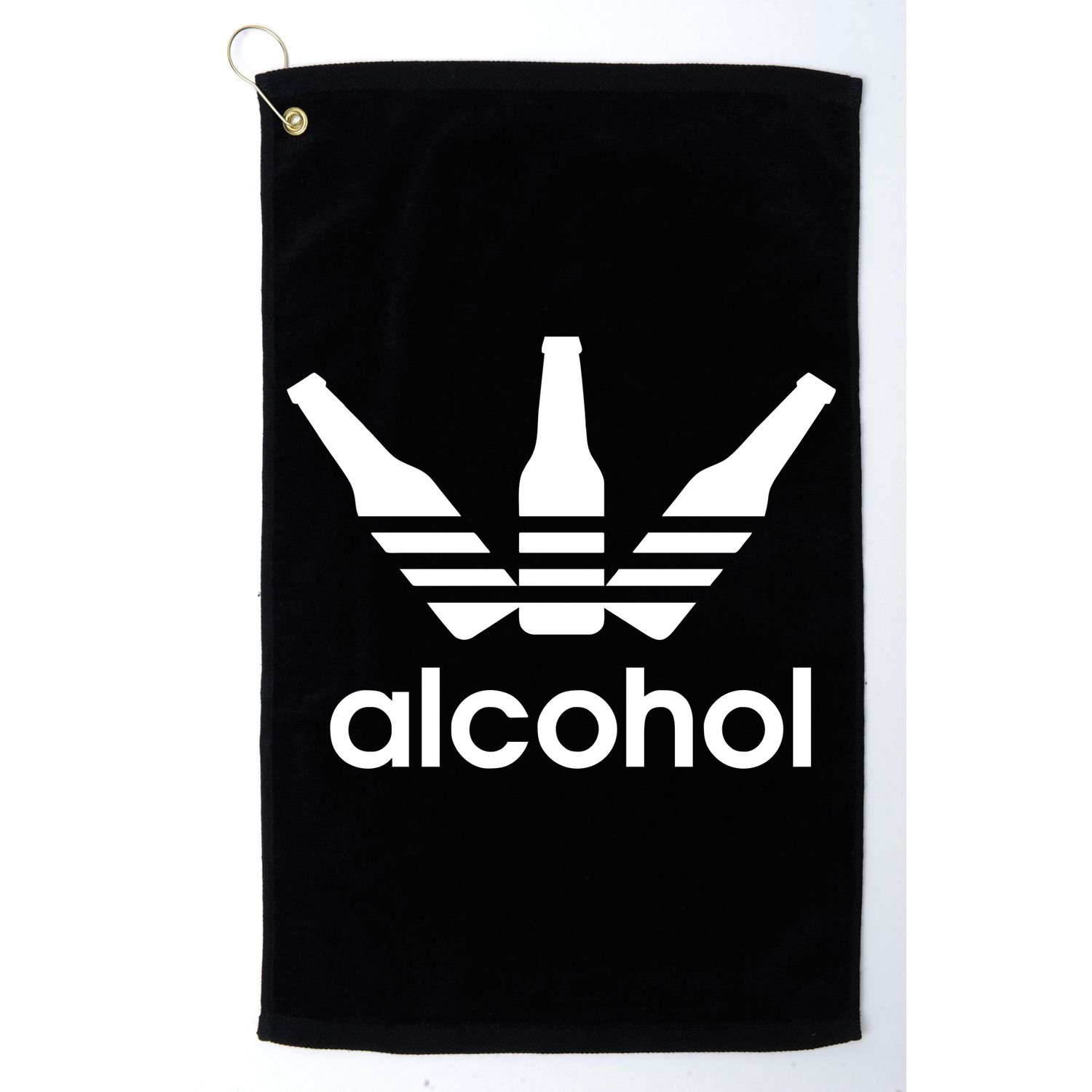 Alcohol Logo Golf Towel