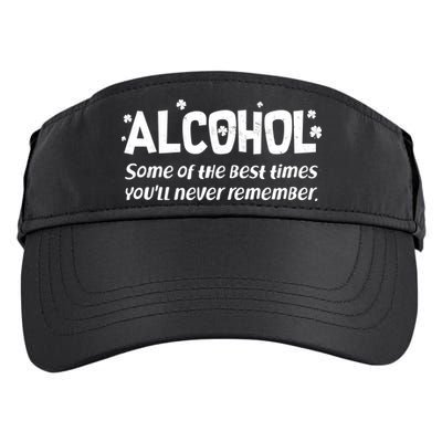 Alcohol Some of the Best Times You'll Never Remember Adult Drive Performance Visor