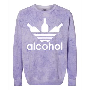 Alcohol Sports Logo Colorblast Crewneck Sweatshirt