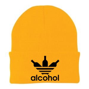 Alcohol Sports Logo Knit Cap Winter Beanie