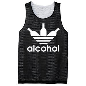 Alcohol Sports Logo Mesh Reversible Basketball Jersey Tank