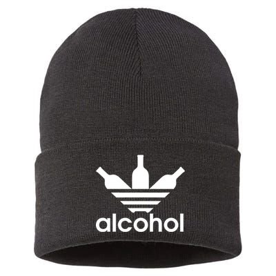 Alcohol Sports Logo Sustainable Knit Beanie