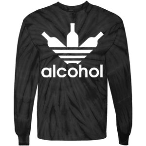 Alcohol Sports Logo Tie-Dye Long Sleeve Shirt