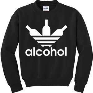 Alcohol Sports Logo Kids Sweatshirt