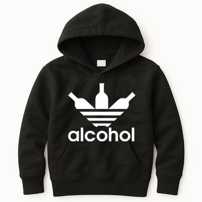 Alcohol Sports Logo Kids Hoodie