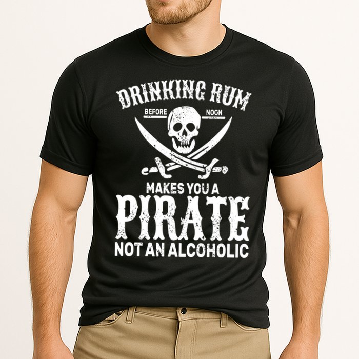 Alcoholic Pirate Cooling Performance Crew T-Shirt