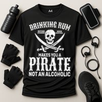 Alcoholic Pirate Cooling Performance Crew T-Shirt