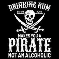 Alcoholic Pirate Cooling Performance Crew T-Shirt