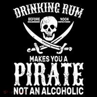 Alcoholic Pirate Cooling Performance Long Sleeve Crew