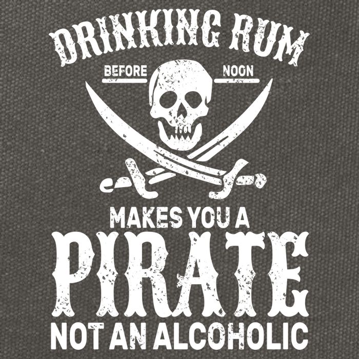Alcoholic Pirate Cotton Canvas Backpack