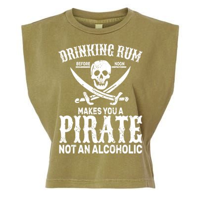 Alcoholic Pirate Garment-Dyed Women's Muscle Tee