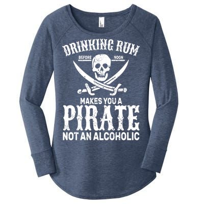 Alcoholic Pirate Women's Perfect Tri Tunic Long Sleeve Shirt