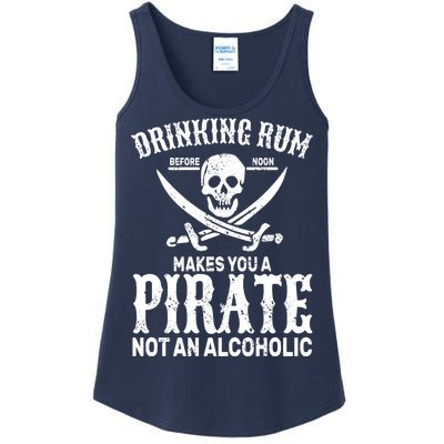 Alcoholic Pirate Ladies Essential Tank