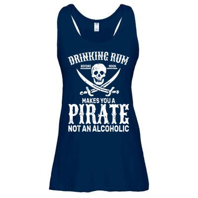 Alcoholic Pirate Ladies Essential Flowy Tank