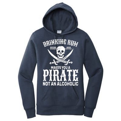 Alcoholic Pirate Women's Pullover Hoodie