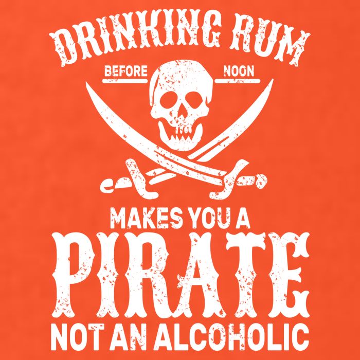 Alcoholic Pirate Button