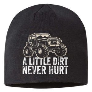 A Little Dirt Never Hurt Off Road Gift 4x4 Offroad Sustainable Beanie