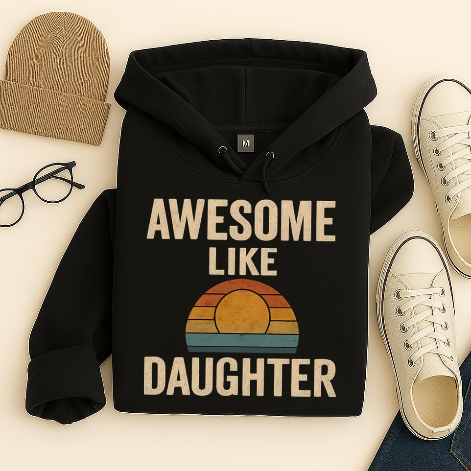 Awesome Like Daughter Hoodie