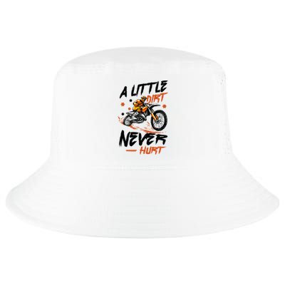 A Little Dirt Never Hurt Motorcross Dirt Bike Cool Comfort Performance Bucket Hat