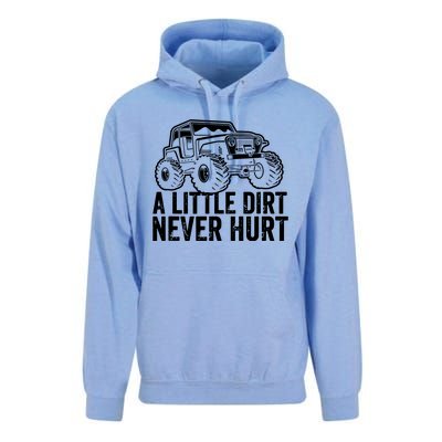 A Little Dirt Never Hurt Unisex Surf Hoodie