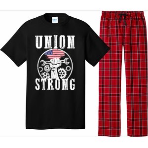 American Labor Day Holiday Union Strong Workers September Gift Pajama Set