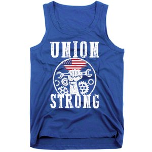 American Labor Day Holiday Union Strong Workers September Gift Tank Top