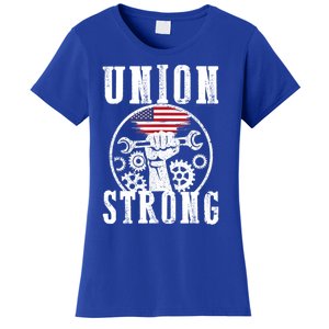 American Labor Day Holiday Union Strong Workers September Gift Women's T-Shirt