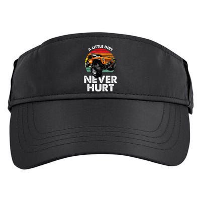 A Little Dirt Never Hurt Offroad Mudding Adult Drive Performance Visor