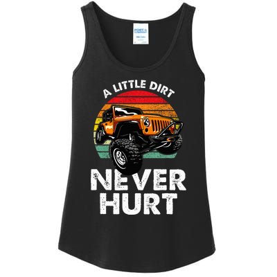 A Little Dirt Never Hurt Offroad Mudding Ladies Essential Tank