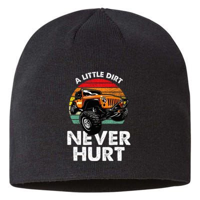 A Little Dirt Never Hurt Offroad Mudding Sustainable Beanie