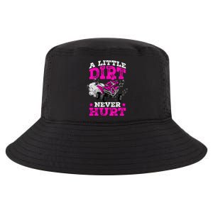 A Little Dirt Never Hurt 4 Wheeler Atv Quad Girl Cool Comfort Performance Bucket Hat