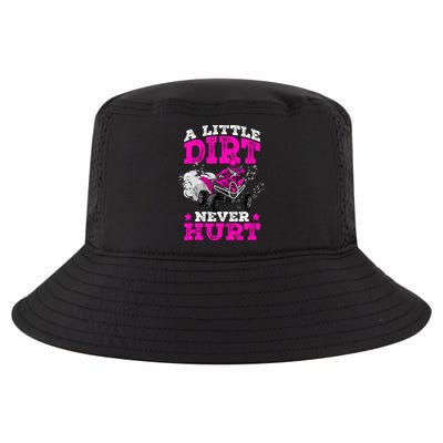 A Little Dirt Never Hurt 4 Wheeler Atv Quad Girl Cool Comfort Performance Bucket Hat
