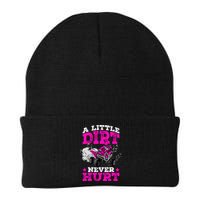 A Little Dirt Never Hurt 4 Wheeler Atv Quad Girl Beanie