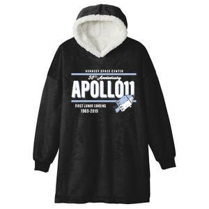 Apollo11 Launch Day 50Th Anniversary Hooded Wearable Blanket