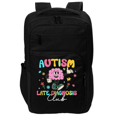 Autism Late Diagnosis Club Funny Neurodiversity Impact Tech Backpack